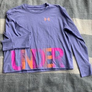 Under Armour Girls Long Sleeve Athletic Top